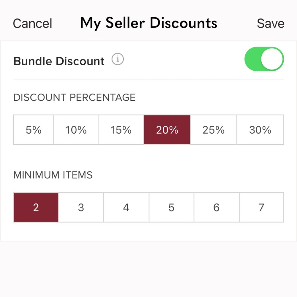 20% or more off any bundle!